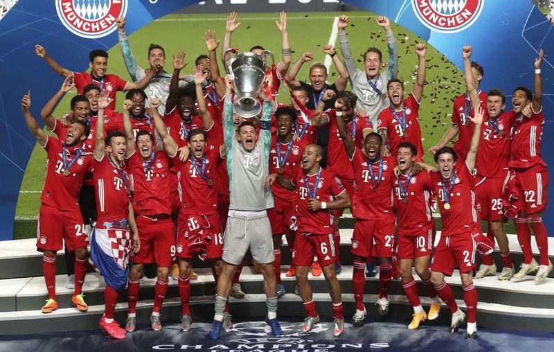 Hạng 1 - FC Bayern München với tổng 18 lần